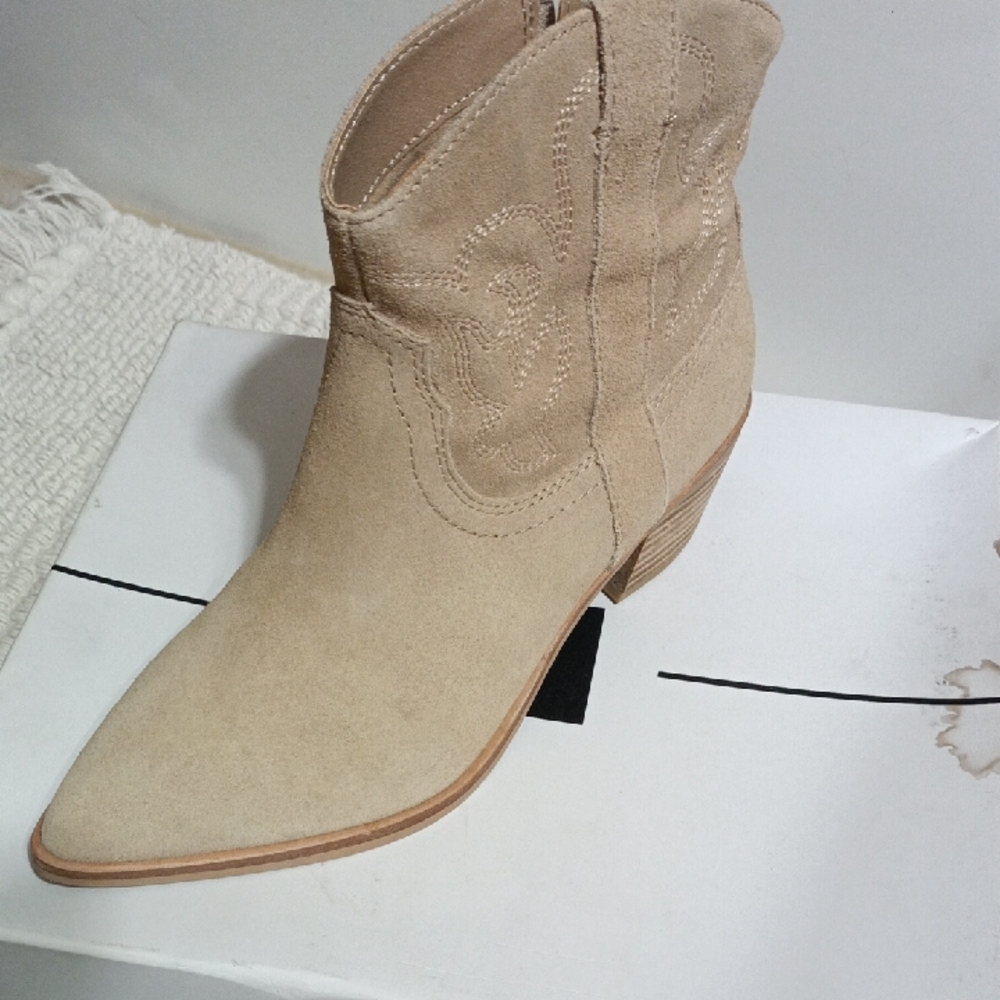 Women's Dolce Vita Dune Suede Ankle Boots